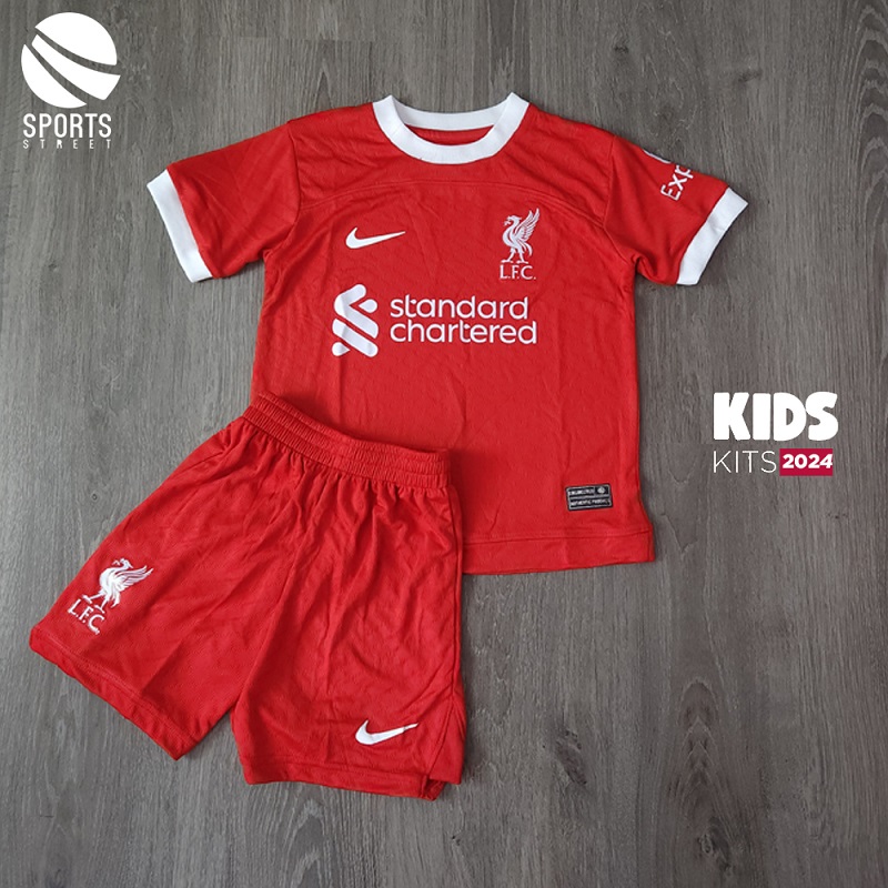 Liverpool Home Kids Set 23-24